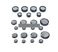 10PCS V type H type C type capacitor 0.1F 0.22F 0.33F 0.47F 0.68F 1F 1.5F 4F Button capacitor CZAOINCU(V-type 0.47F)