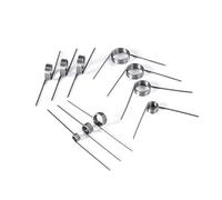 10pcs V Type Spring 0.3-2.0mm Wire Diameter Torsional 2.5mm-13mm Outside Tool(1.0x9mm 180 Degree)