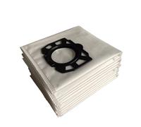 10pcs Vacuum Cleaner Bags. Compatible For Karcher Fleece MV4,MV5,MV6,WD4,WD5,WD6 Vacuum Cleaner Garbage Bag，Sweeper Dust Bag