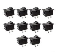 10Pcs Vacuum Cleaner Rocker On-Off Switches For Oreck Buster B Handheld Including Models BB1000DB/BB1000DC/BB1100DBSQ/BB1200DB/BB280/BB900DG