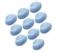 10pcs Vacuum Plated Small Shell Candy Boxes for Baby Showers and Wedding Mermaids Birthday Party Gifts Containers Shell Candy Box