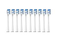 10PCS Vacuum Replacement Brush Heads Compatible for Y1S/Y4/U1/U2/U3/P1/P4 Soft Sonic Electric Toothbrush Clean Nozzles(10PureWhite)