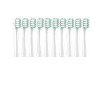 10PCS Vacuum Replacement Brush Heads ， Usmile Y1S/Y4/U1/U2/U3/P1/P4 Soft，Compatible for Dupont， Sonic Electric Toothbrush Clean Nozzles(10PrismaticCareWhite)