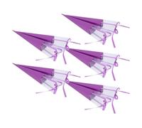 10pcs Valentine Flower Box for Single Stem Bouquet Gift Presentation | Paper, Galaxy Purple Finish, Elegant Detail, Home Decoration, Stores Small Accessories, Mother’s Day Use