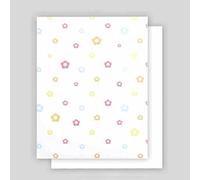 10pcs Valentine's Day Wave Point Series Flower Wrapping Paper, Line Shape Aesthetics Material Paper(StyleB-10sheets)