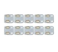 10Pcs Valve Push Rod Guide Plate for 154F Engine, Iron Plastic Guides Plates Replacement, High Reliability Push Rod Guide Plate with Easy Installation, Durable Engine