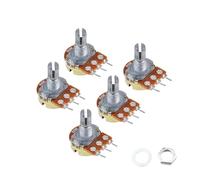 10PCS Variable Resistor Potentiometer WH148 1K 5K 10K 20K 50K 100K 500K 1M Ohm 15mm 3pin Linear Taper Rotary Potentiometers Kit(1M Ohm)