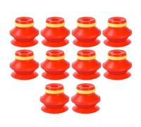 10pcs VB20 Robot Vacuum Suction Cups Silicone Red