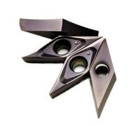 10PCS VCMT110301 VCMT110302 VCMT110304 ML KT8060 CNC Cylindrical Carbide Tools Metal Turning Inserts(VCMT110302-ML KT8060)