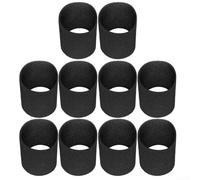 10Pcs VFF21 Foam Sleeve Filter Replacement Filters fits for Vacmaster 2.5-5 Gallon Wet/Dry Vacuums, Fit for Armor 2.5 Gallon Shop Vacuums AA255 AA255W AA256(10 PACK)