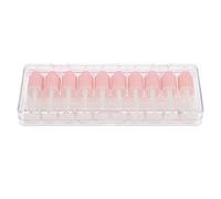 10pcs Visible DIY Lip-glaze Tubes 4ml Empty Cosmetic Container | Pink PP ABS PET Set, Lightweight Travel Size, for Girls and Women, Family Crafting