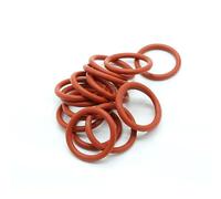 10pcs VMQ O Ring Gasket CS 3mm OD 9-205mm Waterproof Washer Silicone Rubber Insulation Round O Shape Seal (OD 30MM ID 24MM_CS 3.0MM)