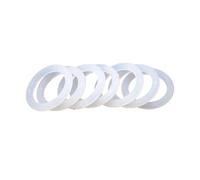 10Pcs VMQ O Ring Gasket CS 5mm OD 15~155mm Waterproof Washer Silicone Rubber Insulate Round O Shape Seal White(OD 30mm ID 20mm)