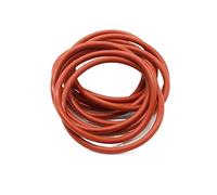 10Pcs VMQ O Ring Seal Gasket Thickness CS 5mm OD 15~155mm Silicone Rubber Insulated Waterproof Washer Round Shape Nontoxi Red(OD 65MM ID 55MM-CS 5.0MM)