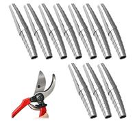 10PCS Volute Spring for Garden Secateurs, 6cm/2.36in Stainless Steel Replacement Springs for Pruning Shears, Heavy Duty Gardening Tools Accessories, Easy to Install, Rustproof Spring Parts