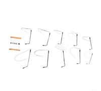 10pcs Warm White LED Street Lights for 3v Operation 10pcs Warm | for durable steel column, rust resistant finish, realistic texture, sturdy base for stability
