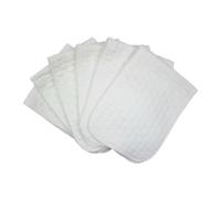10Pcs Washable Three Layer Cotton Diapers for Boy Girl Diaper Change Pads Soft Breathable Design for Delicate Skin for Home The Go Use