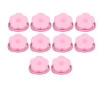 10Pcs Washing Machine Filter Bag Epilator Remover Hair Remover Mesh Bag Hair Mesh Hair Filter Purse for Foam Decontamination Pot Washers (Type A)