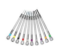10Pcs Watch Screwdriver Set Different Sizes Replacement Watchmaker Screwdriver Tools for Watch Jewelry Eyeglass Ergonomic Handle