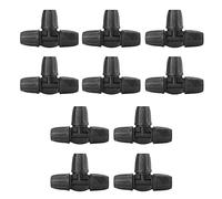 10PCS Water Hose Locking Connector for Hose Garden Hose Repair Kit, 3-Way Equal Tee