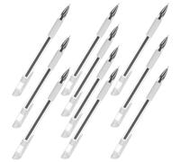 10pcs Waterproof Cosmetic Marking Pen Eyebrow Positioning Tool | Multi Purpose, Easy to Use, for Brow Mapping and Eyebrow Hair Stroke Work, Tattoo Supplies