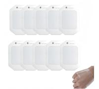 10PCS Waterproof Dressing for Wound,6x7CM Transparent Self-Adhesive Film Bandage,Breathable Large Plasters for Swimming Medical Tat/Too After/Care Wound Protection,Waterproof Dressings for Wo/unds