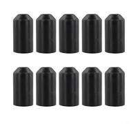 10pcs Waterproof Heat Shrink End Effective For Cable Protection with Thermoplastic Material (30×55 mm)