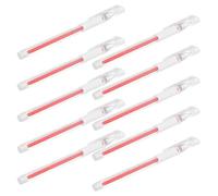 10pcs Waterproof Marking Pens Red Plastic Multi Purpose Lightweight
