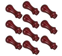 10pcs Wax Seal Stamp Handle Only Wooden Replacement Tool for Letters | Sealing Letters and Souvenir Packaging, Practical Versatile Use, Wooden Handle, Wedding Invitation Cards