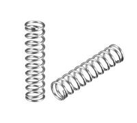 10pcs WD 1.2mm, OD 8mm/10mm/12mm/20mm, Free Long 25mm/40mm/50mm; Spring Steel Coil Extended Compression Spring 10pcs Metal Springs (Size : 1.2mm*10mm*40mm)