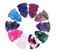 10Pcs Wear Resistant Guitar Pick Ukulele Plectrums Electric Frogs Shape Replacement Part Guitar Pick Plectrums For Guitarists Music Lovers