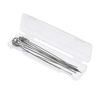 10Pcs Welding Tip Cleaner Kit, Welding Nozzle Cleaning Needles Torch Tip Hole Cleaner with Carry Box, Stainless Steel