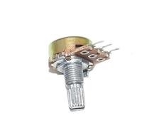 10PCS WH148 3Pin B1K B10K B50K B100K B1M 3Pin Linear Potentiometer 15mm Shaft With Nuts And Washers