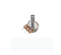 10PCS WH148 Linear Potentiometer 20mm 3pin With Nuts And Washers 1K 2K 5K 10K 20K 50K 100K 250K 1M Potentiometers Kit(500K Ohm)