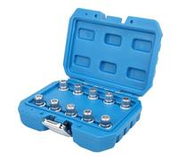 10pcs Wheel Lock Removal Kit,Lug Nut Lock Key Set Wheel Locking Lug Nut Key Set Remover Installation Anti-Theft Kit