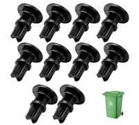 10pcs Wheelie Bin Lid Hinge Pins, Wheelie Bin Lid, Suitable for Household Wheeled Garbage Bin Maintenance, Compatible with Multiple Types of Bin Covers