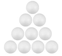 10pcs White Foam Balls Craft Foam Balls 4cm Styro for DIY Art Craft School Projects and Party Decorations