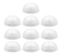 10PCS White Foam Craft Balls Ideal for DIY Projects, Kids Activities, and Creative Decor for Weddings and Parties (7cm)