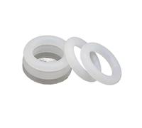 10Pcs White Food Grade Silicone O Ring Gasket CS 5mm OD 15~155mm Waterproof Washer Round O Shape VMQ O Rings Silicone Ring(OD 65MM ID 55MM_CS 5MM)