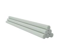 10pcs White Glass Fiber Bar Length 500mm Solid Fiberglass Rod(8.0x500mm)(8.0x500mm)