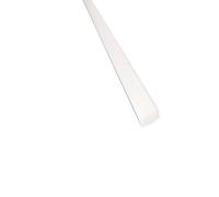 10pcs White Glass Fiber Square Rod, for Home Renovation Fiberglass Square bar Lenght 500mm(2.5X7X500MM)