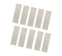 10PCS White Mother Of Pearl Nut Blanks Fiddle Bow Violin Luthier Suppliers