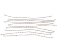 10Pcs White Professional Design Replacement Gasoline Bulk Fire Starter Copper Wire Cotton Core Wick Kerosene Oil Lighter Accessories (Kitchen and Home) Candle accessories