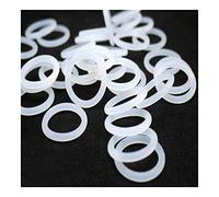10PCS White Rubber Seal Ring Heat-Resistant Food Grade Silicone O-Ring,OD 44mm (CS 2mm)