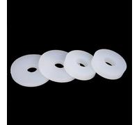 10pcs White Silicone O-Ring Seal Washers, Flat Silicone Rubber Gaskets for Tri-Clamp, Home Improvement(DN200 219x268x3)