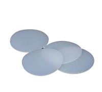 10pcs White Solid Round Silicone Rubber Sheet Seal Gaskets Pad Dia 40mm-70mm Thick 1mm-10mm(60mm,8mm-01)