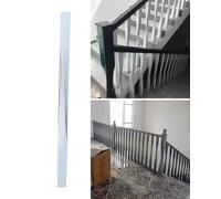 10pcs White Wooden Stair Balusters SpindlesDecorative Indoor/Outdoor Railing Posts for Stairs Porches Villas & OfficesStylish Stair Columns