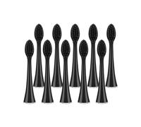 10PCS Whiting Bamboo Charcoal Brush Heads， Compatible for Burst Seago S9 Adults Electric Toothbrush(10pcs)