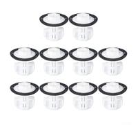 10Pcs Window Regulator Clip LB5Z00817A, Compatible with for Explorer, ABS Door Glass Run Channel Retainer Fastener Replacement, Vehicle Door Repair Pack(10PCS)