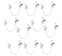 10Pcs Window Restrictor Locks for Kids Window Restrictors UPVC Baby Security Window Locks with Screws Keys for Baby Child Children Safety, Window Locks Door Locks for Home Public School and Commercial